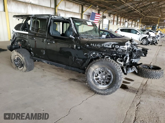 2023 Jeep Wrangler Sport S with VIN 1C4HJXDG0PW668162, listed as a Copart auction lot 45942865 with 62,944 mi miles and Salvage Title. Bid and sale history available at DreamBid. Image 4.