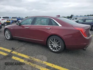 2016 Cadillac CT6 AWD with VIN 1G6KB5RS9GU166088, listed as a Copart auction lot 62587165 with 64,848 mi miles and Salvage title. Bid and sale history available at DreamBid. Image 2.