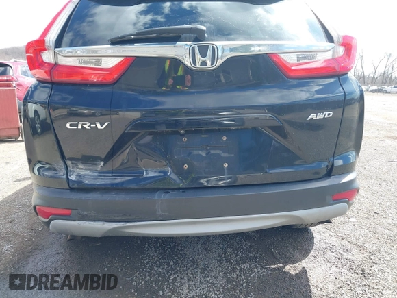 2017 Honda CR-V EX with VIN 5J6RW2H54HL010116, listed as a IAAI auction lot 41878602 with 177,986 mi miles. Bid and sale history available at carsss.com. Image 22.