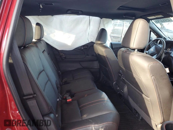 2024 Honda Passport TrailSport with VIN 5FNYF8H64RB019688, listed as a Copart auction lot 45953795 with 14,943 mi miles and Salvage title. Bid and sale history available at DreamBid. Image 10.