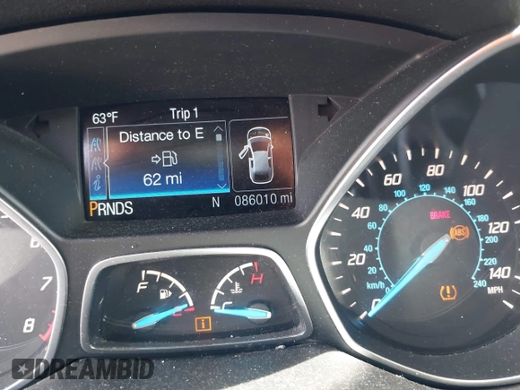 2016 Ford Escape SE z VIN 1FMCU9GX0GUA76647, wystawiony jako IAAI lot #42314233 z przebiegiem 86 010 mil mil oraz . Historia ofert i sprzedaży dostępna na DreamBid. Obrazek 16.