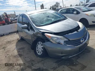2015 Nissan Note SV with VIN 3N1CE2CP6FL449572, listed as a IAAI auction lot 41603885 with 35,873 mi miles and . Bid and sale history available at DreamBid. Image 1.