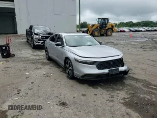 2023 Honda Accord Sport с VIN 1HGCY2F55PA037510, выставлен на аукционе Copart как лот 57072055 с пробегом 42 739 миль миль и Списание • Salvage title. История ставок и продаж доступна на DreamBid. Изображение 13.