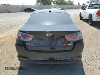 2015 Kia Optima Hybrid with VIN KNAGM4AD2F5086464, listed as a Copart auction lot 66960584 with 108,981 mi miles and Salvage Title. Bid and sale history available at carsss.com. Image 6.