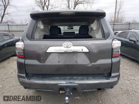 2018 Toyota 4Runner SR5 with VIN JTEBU5JRXJ5496738, listed as a IAAI auction lot 41846428 with 143,870 mi miles. Bid and sale history available at carsss.com. Image 16.