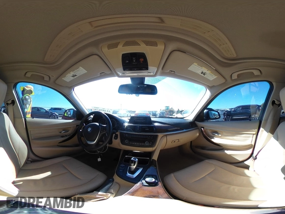 2014 BMW 3 Series 328i with VIN WBA3A5G59ENP29162, listed as a IAAI auction lot 41489678 with 85,215 mi miles. Bid and sale history available at carsss.com. Image 18.