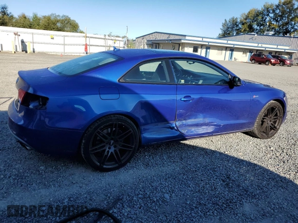 2017 Audi S5 Premium Plus with VIN WAUC4AFR6HA000410, listed as a Copart auction lot 68983714 with 40,504 mi miles and Salvage Title. Bid and sale history available at carsss.com. Image 3.
