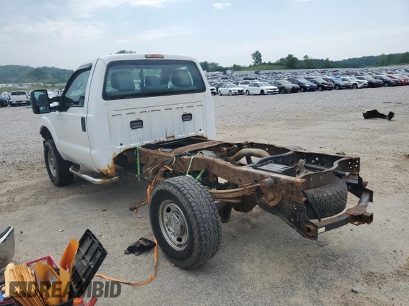 2012 Ford F-250 XL with VIN 1FTBF2B63CEA43579, listed as a Copart auction lot 60420505 with Not provided miles and Non repairable. Bid and sale history available at DreamBid. Image 2.