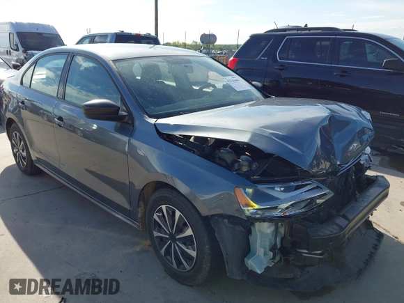 2015 Volkswagen Jetta S with VIN 3VW2K7AJXFM282623, listed as a IAAI auction lot 42336468 with 95,157 mi miles and . Bid and sale history available at DreamBid. Image 1.