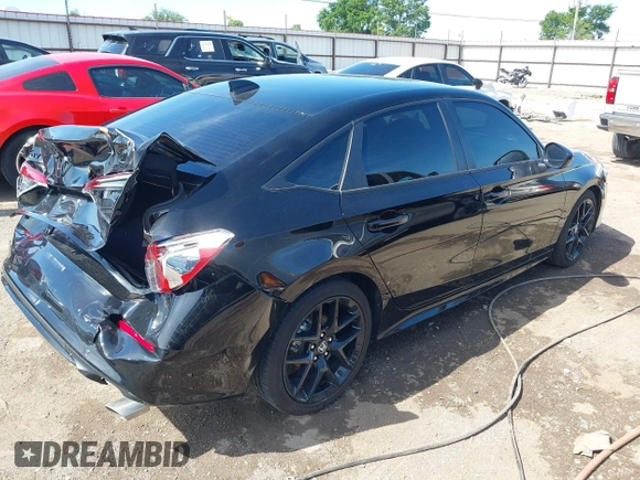 2023 Honda Civic Sport with VIN 2HGFE2F58PH557787, listed as a IAAI auction lot 42207827 with 51,885 mi miles and . Bid and sale history available at DreamBid. Image 4.