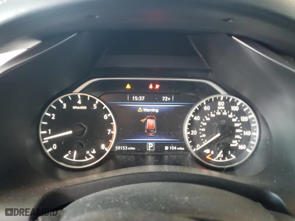 2020 Nissan Murano SV with VIN 5N1AZ2BS8LN166029, listed as a Copart auction lot 45992925 with 59,153 mi miles and Salvage Title. Bid and sale history available at carsss.com. Image 9.