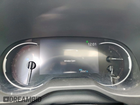 2023 Toyota RAV4 XLE with VIN 2T3W1RFV7PW276311, listed as a Copart auction lot 62705575 with 29,267 mi miles and Salvage title. Bid and sale history available at DreamBid. Image 9.