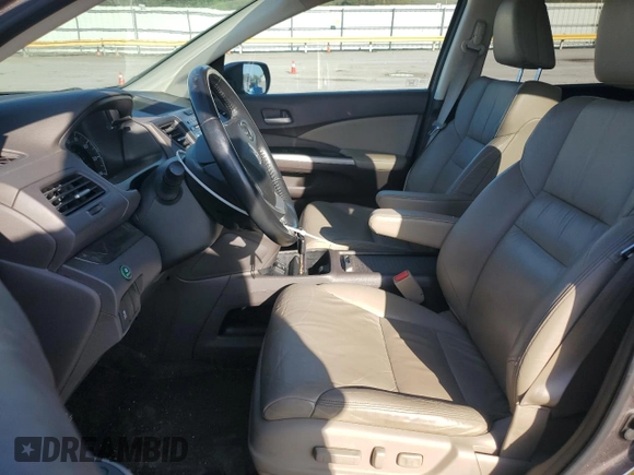 2012 Honda CR-V EX-L with VIN 5J6RM4H7XCL007393, listed as a Copart auction lot 52378715 with 126,002 mi miles and Salvage Title. Bid and sale history available at carsss.com. Image 7.