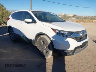 2019 Honda CR-V EX with VIN 5J6RW1H55KA037015, listed as a IAAI auction lot 41034642 with 38,534 mi miles and . Bid and sale history available at DreamBid. Image 1.