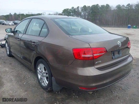 2015 Volkswagen Jetta Sedan 2.0L S with VIN 3VW2K7AJ6FM232169, listed as a IAAI auction lot 41734444 with 129,402 mi miles. Bid and sale history available at carsss.com. Image 3.