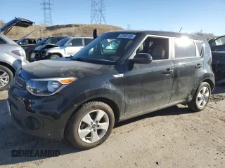 2019 Kia Soul with VIN KNDJN2A29K7024812, listed as a Copart auction lot 47283705 with Not Provided miles and Salvage Title. Bid and sale history available at DreamBid. Image 1.