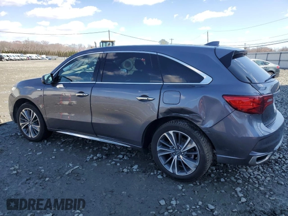 2019 Acura MDX Sport Hybrid w/Technology Pkg with VIN 5J8YD7H50KL000227, listed as a Copart auction lot 50517235 with 86,819 mi miles and Salvage Title. Bid and sale history available at carsss.com. Image 2.
