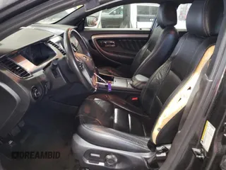 2017 Ford Taurus SEL with VIN 1FAHP2E82HG124014, listed as a Copart auction lot 47630015 with 136,099 mi miles and Salvage Title. Bid and sale history available at DreamBid. Image 7.