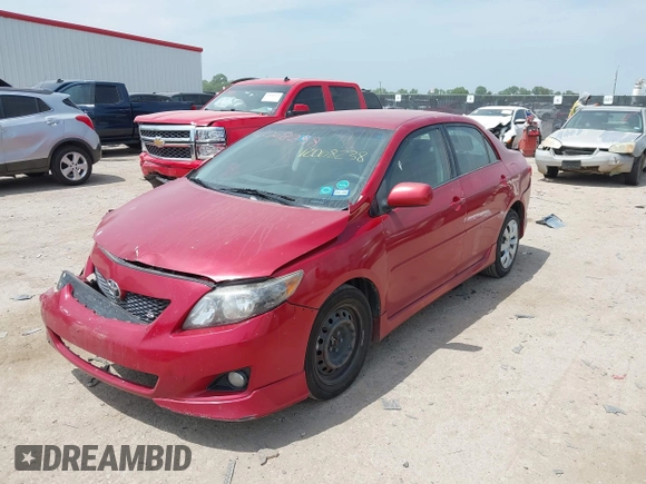 2009 Toyota Corolla with VIN 1NXBU40E19Z161524, listed as a IAAI auction lot 42068238 with 137,019 mi miles. Bid and sale history available at carsss.com. Image 17.