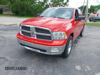 2012 Ram 1500 Big Horn z VIN 1C6RD7LT5CS344224, wystawiony jako IAAI lot #42323377 z przebiegiem 187 495 mil mil oraz . Historia ofert i sprzedaży dostępna na DreamBid. Obrazek 1.