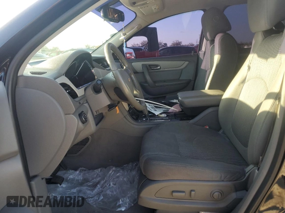 2017 Chevrolet Traverse LT with VIN 1GNKRHKD6HJ113235, listed as a Copart auction lot 75212644 with Not Provided miles and Salvage Title. Bid and sale history available at DreamBid. Image 7.
