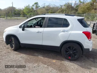 2018 Chevrolet Trax LT with VIN 3GNCJLSB3JL415495, listed as a IAAI auction lot 41734509 with 66,814 mi miles and . Bid and sale history available at carsss.com. Image 14.