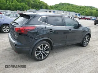 2017 Nissan Rogue SV with VIN JN1BJ1CR2HW110355, listed as a Copart auction lot 56955865 with 115,554 mi miles and Salvage title. Bid and sale history available at DreamBid. Image 3.