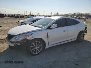 2016 Hyundai Azera with VIN KMHFG4JG3GA507628, listed as a Copart auction lot 50643975 with 108,458 mi miles and Salvage Title. Bid and sale history available at DreamBid. Image 1.
