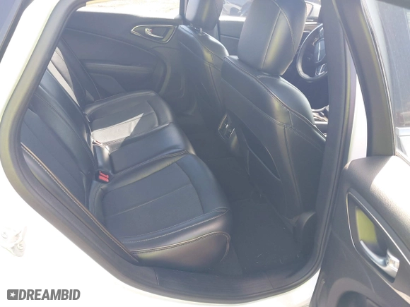 2015 Chrysler 200 C with VIN 1C3CCCEG0FN584234, listed as a IAAI auction lot 41867165 with 107,366 mi miles. Bid and sale history available at carsss.com. Image 8.