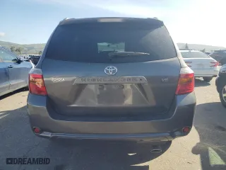 2008 Toyota Highlander Sport with VIN JTEDS43A482032775, listed as a Copart auction lot 49628595 with 184,854 mi miles and Salvage Title. Bid and sale history available at carsss.com. Image 6.