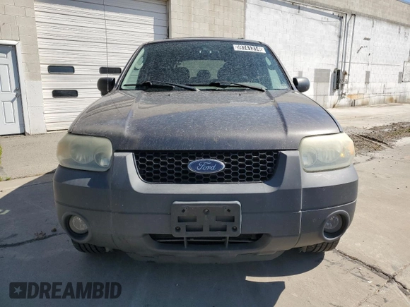 2005 Ford Escape XLT with VIN 1FMYU93Z65KD90485, listed as a Copart auction lot 59741314 with 175,442 mi miles and Clean Title. Bid and sale history available at carsss.com. Image 5.