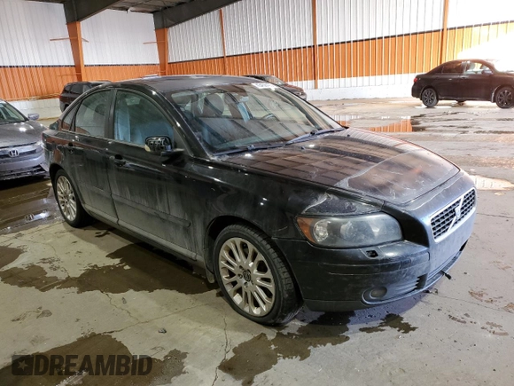 2005 Volvo S40 with VIN YV1MS682252060047, listed as a Copart auction lot 43456495 with 354,962 mi miles and Salvage Title. Bid and sale history available at carsss.com. Image 4.