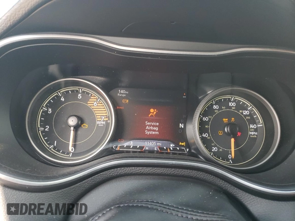 2022 Jeep Cherokee Latitude Lux with VIN 1C4PJMMN8ND547476, listed as a Copart auction lot 74342284 with 11,405 mi miles and Salvage title. Bid and sale history available at DreamBid. Image 9.