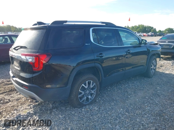 2022 GMC Acadia SLT with VIN 1GKKNMLS3NZ160962, listed as a IAAI auction lot 42323283 with 53,669 mi miles and . Bid and sale history available at DreamBid. Image 4.