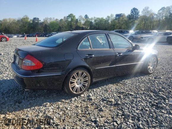 2007 Mercedes-Benz E-Class 3.5L with VIN WDBUF56X47B099405, listed as a Copart auction lot 53026835 with 188,579 mi miles and Salvage Title. Bid and sale history available at carsss.com. Image 3.