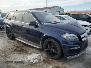 2013 Mercedes-Benz GL-Class GL 550 with VIN 4JGDF7DE5DA108219, listed as a Copart auction lot 46303845 with 0 mi miles and Salvage Title. Bid and sale history available at carsss.com. Image 4.