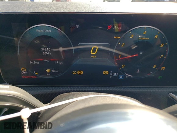 2023 Mercedes-Benz CLA 250 z VIN W1K5J4GB9PN350134, wystawiony jako Copart lot #47951355 z przebiegiem 34 216 mil mil oraz Szkoda całkowita • Salvage title. Historia ofert i sprzedaży dostępna na DreamBid. Obrazek 9.