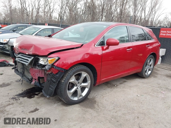 2010 Toyota Venza with VIN 4T3ZK3BB4AU023277, listed as a IAAI auction lot 41790216 with 300,438 mi miles. Bid and sale history available at carsss.com. Image 2.