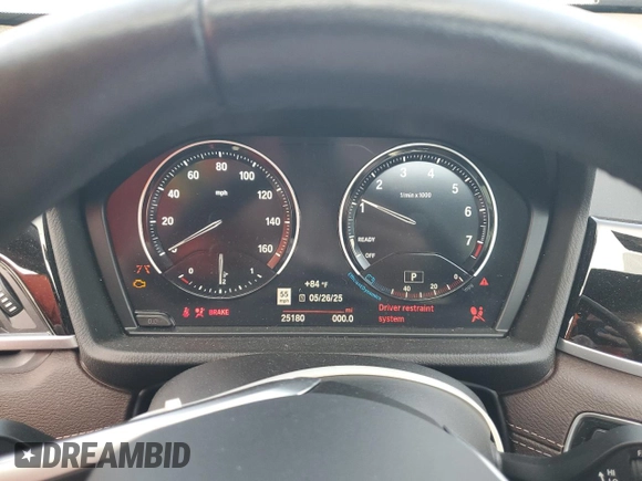 2021 BMW X1 sDrive28i z VIN WBXJG7C05M5U10504, wystawiony jako Copart lot #58708935 z przebiegiem 25 180 mil mil oraz Nie do naprawy • Non repairable. Historia ofert i sprzedaży dostępna na DreamBid. Obrazek 9.