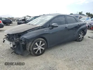 2017 Toyota Mirai with VIN JTDBVRBD5HA001861, listed as a Copart auction lot 62197115 with 69,790 mi miles and Salvage title. Bid and sale history available at DreamBid. Image 1.