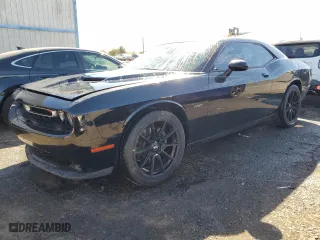 2015 Dodge Challenger R/T with VIN 2C3CDZAT6FH865336, listed as a Copart auction lot 46828155 with 109,566 mi miles and Clean Title. Bid and sale history available at carsss.com. Image 1.
