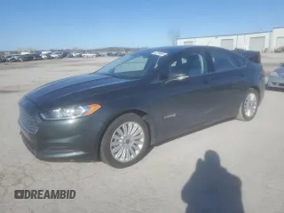 2015 Ford Fusion SE Hybrid with VIN 3FA6P0LU2FR160383, listed as a Copart auction lot 42728905 with 55,988 mi miles and Salvage Title. Bid and sale history available at carsss.com. Image 1.