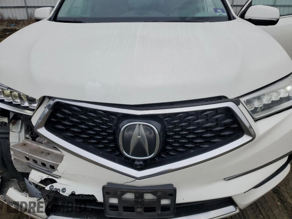 2017 Acura MDX Sport Hybrid w/Advance Pkg with VIN 5FRYD7H7XHB000939, listed as a Copart auction lot 44944615 with 114,820 mi miles and Salvage Title. Bid and sale history available at carsss.com. Image 13.