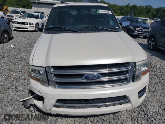2015 Ford Expedition Platinum z VIN 1FMJU1LT8FEF01665, wystawiony jako Copart lot #61469305 z przebiegiem 155 471 mil mil oraz Szkoda całkowita • Salvage title. Historia ofert i sprzedaży dostępna na DreamBid. Obrazek 5.