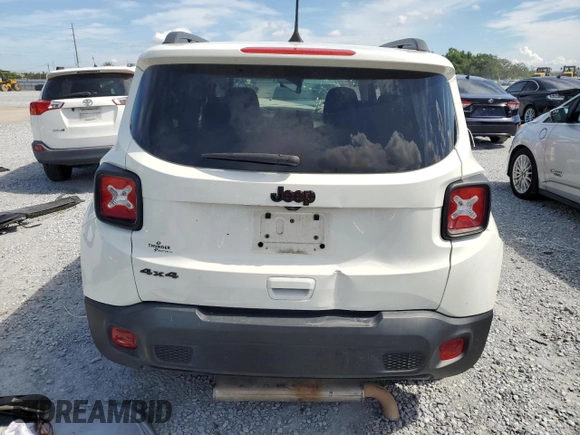 2021 Jeep Renegade Sport with VIN ZACNJDAB6MPM51716, listed as a Copart auction lot 62183845 with Not provided miles and Non repairable. Bid and sale history available at DreamBid. Image 6.