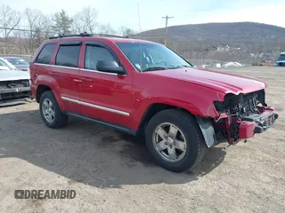 2006 Jeep Grand Cherokee Limited with VIN 1J4HR58N66C284323, listed as a IAAI auction lot 41593908 with 126,004 mi miles. Bid and sale history available at carsss.com. Image 1.