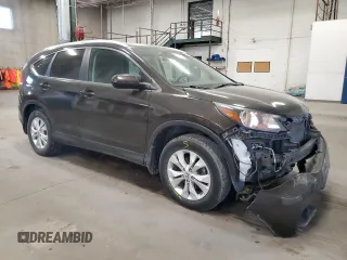 2013 Honda CR-V EX-L z VIN 5J6RM4H72DL002285, wystawiony jako Copart lot #55939585 z przebiegiem 163 350 mil mil oraz Szkoda całkowita • Salvage title. Historia ofert i sprzedaży dostępna na DreamBid. Obrazek 4.