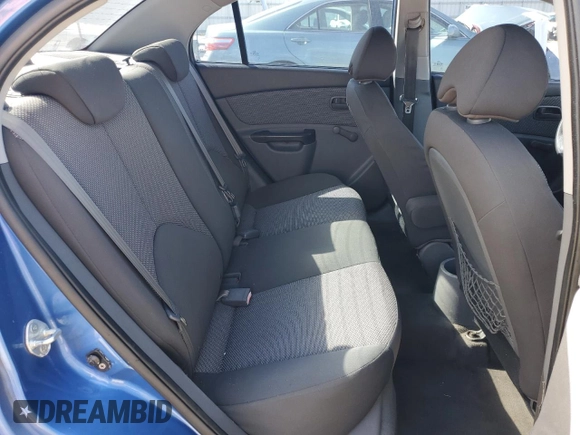 2010 Kia Rio LX with VIN KNADH4A33A6632951, listed as a Copart auction lot 72629144 with 168,289 mi miles and Salvage Title. Bid and sale history available at DreamBid. Image 10.