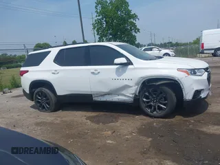 2021 Chevrolet Traverse RS with VIN 1GNERJKW8MJ122678, listed as a IAAI auction lot 42493317 with 56,521 mi miles and . Bid and sale history available at DreamBid. Image 13.