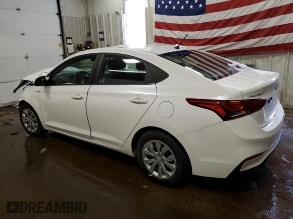 2021 Hyundai Accent SE with VIN 3KPC24A64ME130149, listed as a Copart auction lot 39849174 with 54,493 mi miles. Bid and sale history available at carsss.com. Image 2.